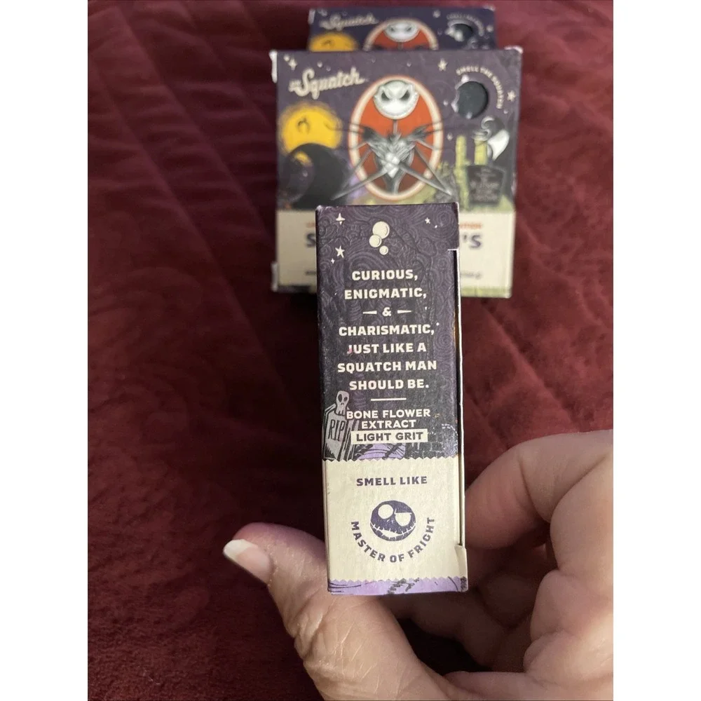 3 Dr. Squatch Ltd Ed‎ Natural Bar Soap Oogie Boogie's Brew Nightmare Before Xmas